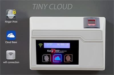 ارزانترین دستگاه حضور و غیاب اثرانگشتی حرفه ای Tiny Cloud
